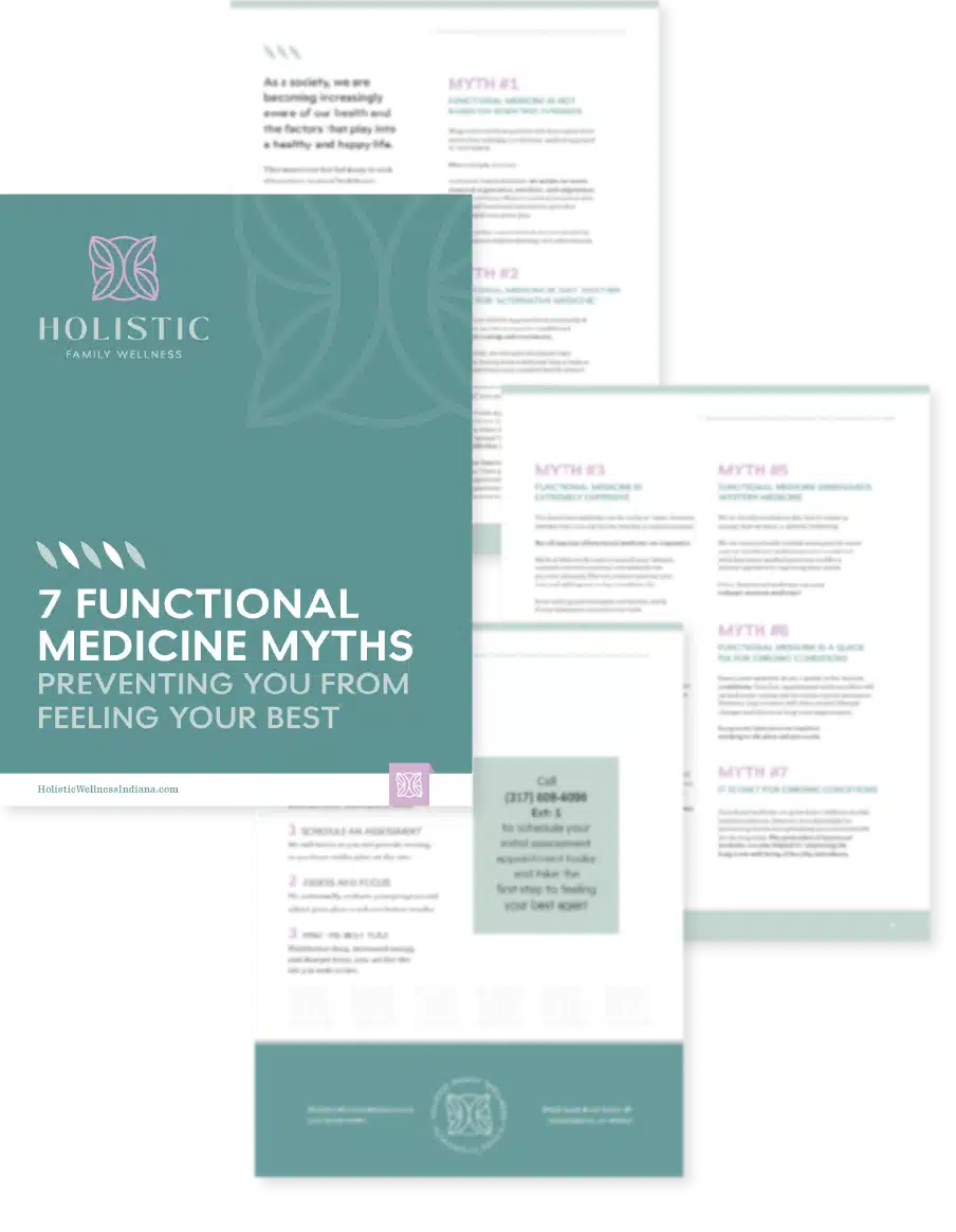 Holistic Family Wellness Lead Magnet Mockup